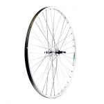 ETC Rear Wheel Road 27 X 1 1/4 Alloy Silver Gear Sided Nutted