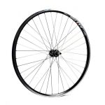 ETC Rear Wheel Hybrids/City 700C Alloy Double Wall Black Hybrid Gear Side Quick Release