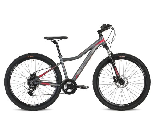 TIGER HDR 27.5 V2 Ladies Mountain Bike Hydraulic Brakes 15 " & 17" Frame Matt Grey