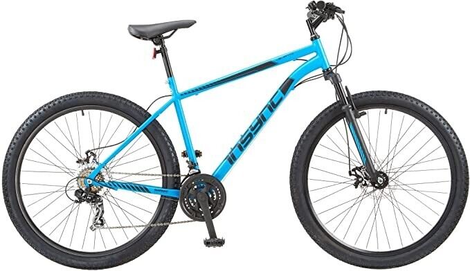Mens Insync Levanto 21 Speed Shimano Ez Fire Mountain Bike With Front Suspension 20.5 Frame Size