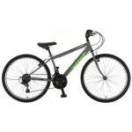 Falcon Cyclone 24" Kids Boys Rigid Mountain Bike Grey