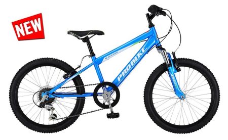 PROBIKE BLIZZARD 20" BOYS FRONT SUSPENSION MTB 6SPEED