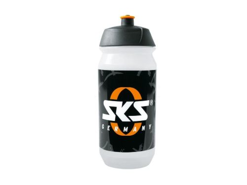 SKS LOGO WATER BOTTLE 500ml CLEAR