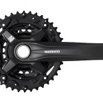 SHIMANO FC-MT210 2-pce chainset 9spd, 51.8mm chain line, 170mm,36 / 22T, blk