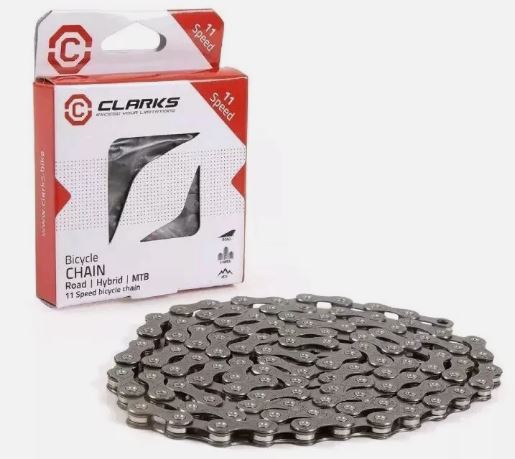 Clarks 11 Speed Chain 116 Links, MTB, Road - All Major Gear Systems - Easy Fit