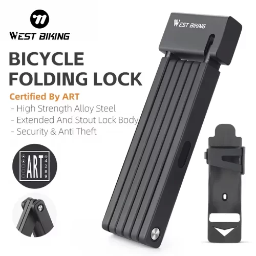 Portable Bicycle Folding Lock High Security Durable Anti-Theft