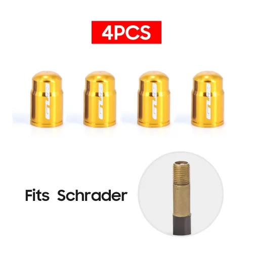 Aluminum Bicycle  Schrader/Presta Tire Valve Cap - Image 5