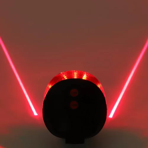 Cycling Mountain Bike Safety Warning Light Bicycle Laser Taillight 5 Led Parallel