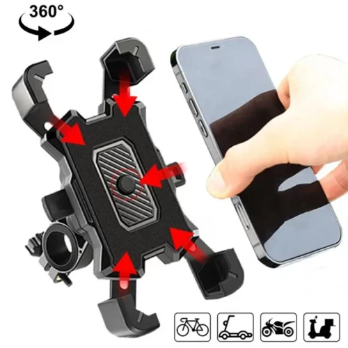 360° Rotatable Bicycle Phone Holder