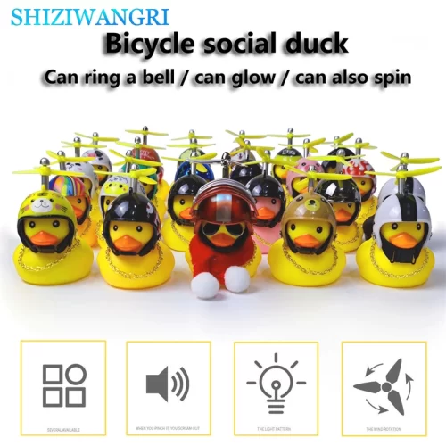 Bicycle Yellow Duck Bells - Image 2