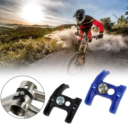 Bike Shifter Gear Cable Guide For Under Bottom Bracket With Fixing Screw Parts Anti-wear Cycling Replacement Accessories