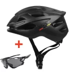 Ultralight Road Bike Cycling Helmet  with Glasses