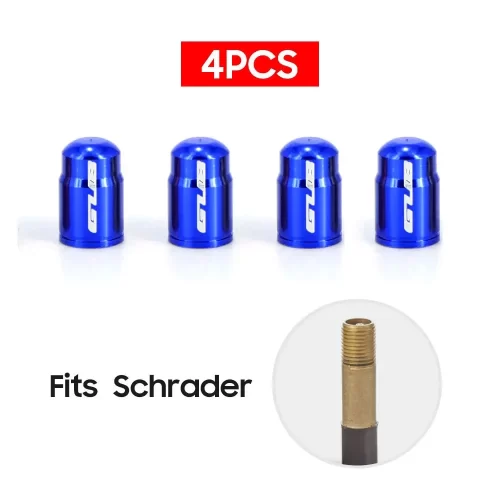 Aluminum Bicycle  Schrader/Presta Tire Valve Cap - Image 4