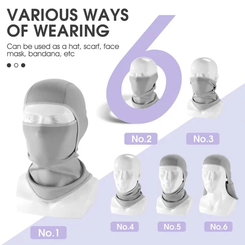 Warm Windproof Outdoor Sports Balaclava/Neck Warmer - Image 3