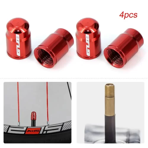 Aluminum Bicycle  Schrader/Presta Tire Valve Cap - Image 3