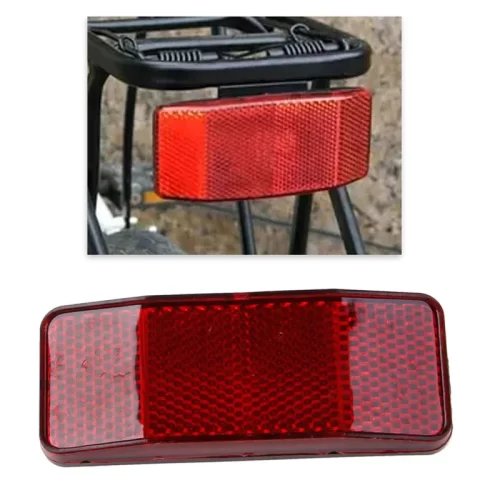 MTB Road Safety Warning Reflector Light Reflective Red Strips