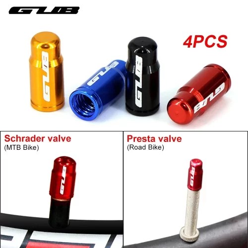 Aluminum Bicycle  Schrader/Presta Tire Valve Cap