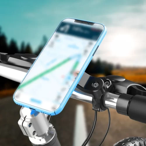 Bike Quad Lock Phone Holder Stand 360° Rotatable - Image 3