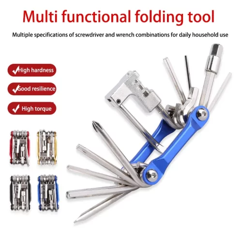 Portable Bicycle Folding Multi Repair Tool