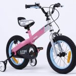 RoyalBaby Girls' Button Freestyle Bike Bicycle, matt-Pink, 16"