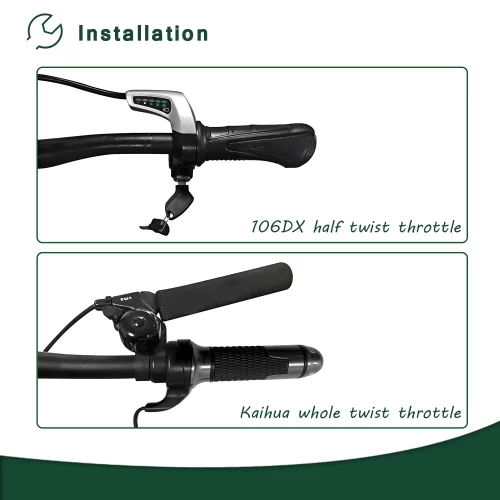 Electric Bicycle Thumb Throttle With Battery Indicator Lock - Image 4
