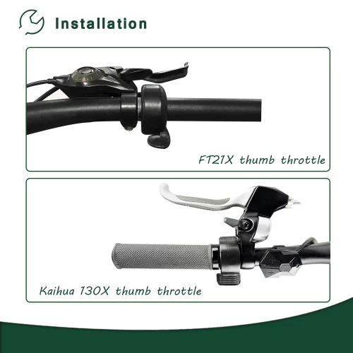 Electric Bicycle Thumb Throttle With Battery Indicator Lock - Image 6