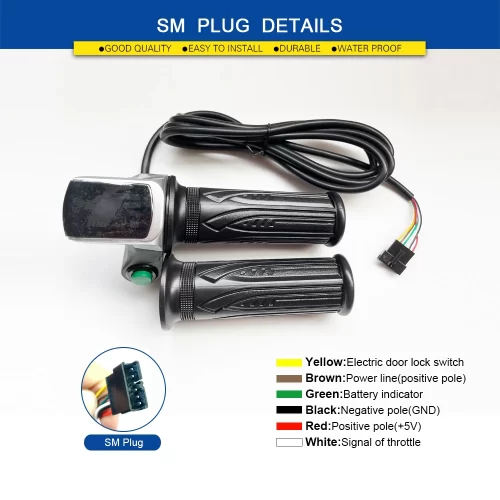 Right Hand Throttle ebike 122DX 36V 48V - Image 3