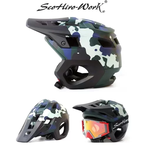 Mountain Bike Helmet With Integrated Ear Protection - Image 5