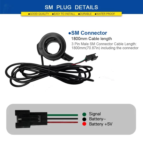 Thumb Throttler Bicycle 130X 3 Pin - Image 3