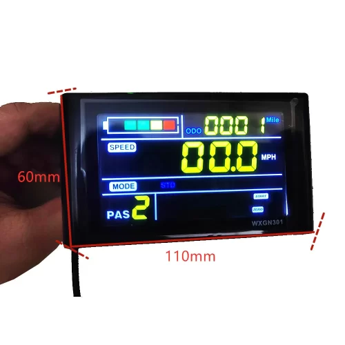 36V 48V 60V 1000W 1200W 1500W 40A E-bike Controller With LCD Display - Image 3
