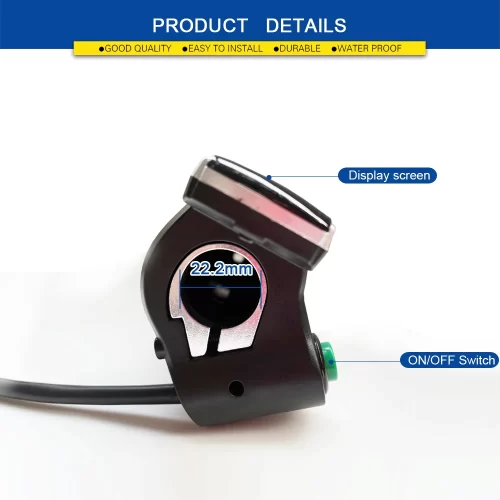 Right Hand Throttle ebike 122DX 36V 48V - Image 4
