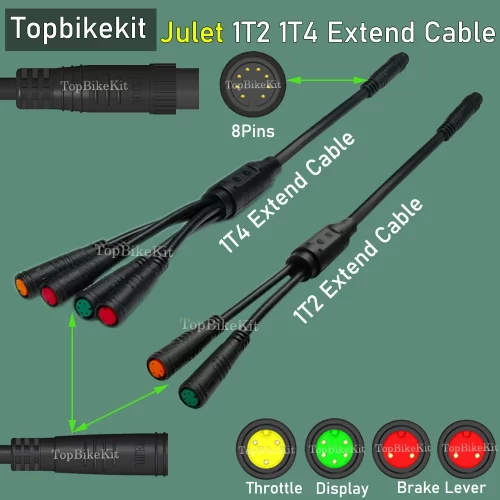 Ebike Julet Extend Cable 1-4 1T4 /1-2 1T2