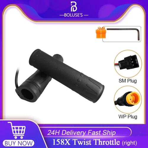 Electric Bike Throttle 158X 24V 36V 48V 52V 56V 60V 72V