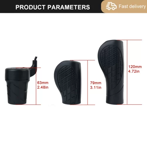 WUXING 20X76X Electric Bicycle Half Twist Throttle 3pin SM Waterproof Plug Connector Electric Scooter - Image 5