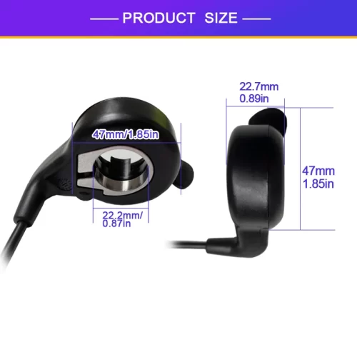Electric Bike Thumb Throttle Right/Left 3 Pin 24V-72V - Image 4