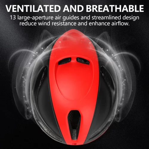 Mountain Bike Helmet Adult With LED Charging Taillight Goggles - Image 4