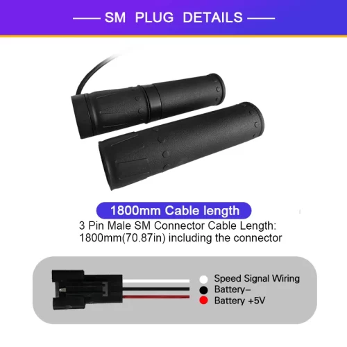 Electric Bike Throttle 158X 24V 36V 48V 52V 56V 60V 72V - Image 4