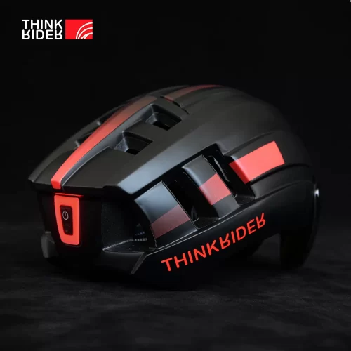 Road / MTB Helmet With Magnetic Goggles and Taillight - Image 2