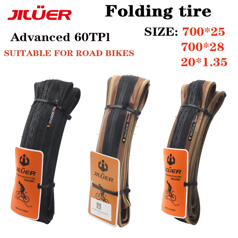 JILUER Road Bike Tyre 700x25c 700x28c