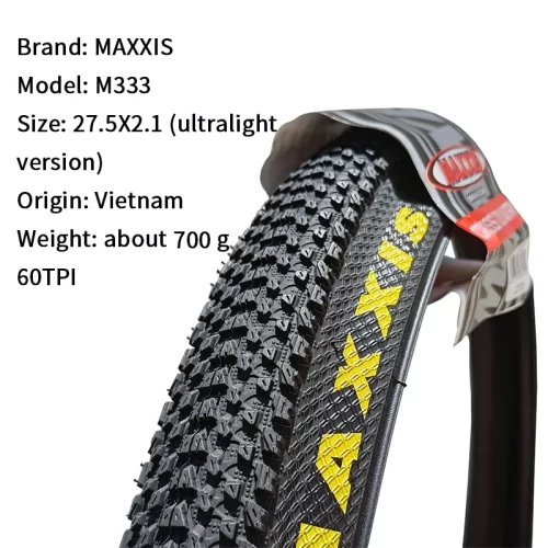 MAXXIS PACE WIRE BEAD BICYCLE TIRE MOUNTAIN BIKE 26 27.5 29 1.95 2.10 - Image 2