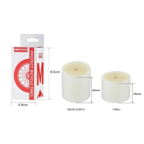 2pcs/Set  Puncture Proof  Mountain Bike Tire 700C Rim Tape - Image 2