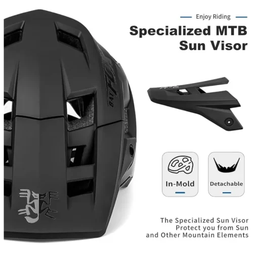 Men's Cycling Bicycle Helmet - Image 4