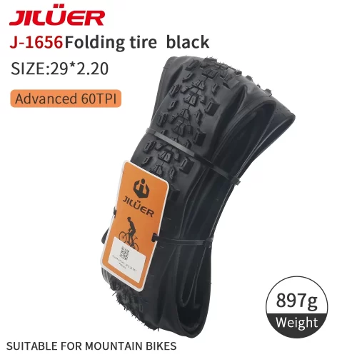 Foldable Tire 26X1.95/27.5X2.1/27.5X2.0/29X2.2 Black/Yellow 60TP - Image 5