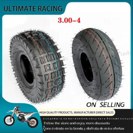 Tire 3.00-4 Suitable For Electric Scooter Tire And Inner Tube Kit