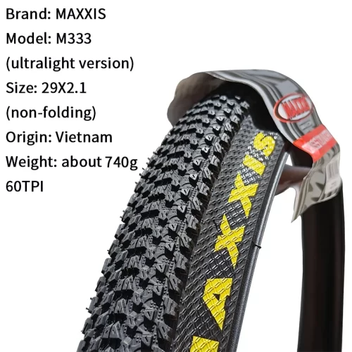 MAXXIS PACE WIRE BEAD BICYCLE TIRE MOUNTAIN BIKE 26 27.5 29 1.95 2.10 - Image 4