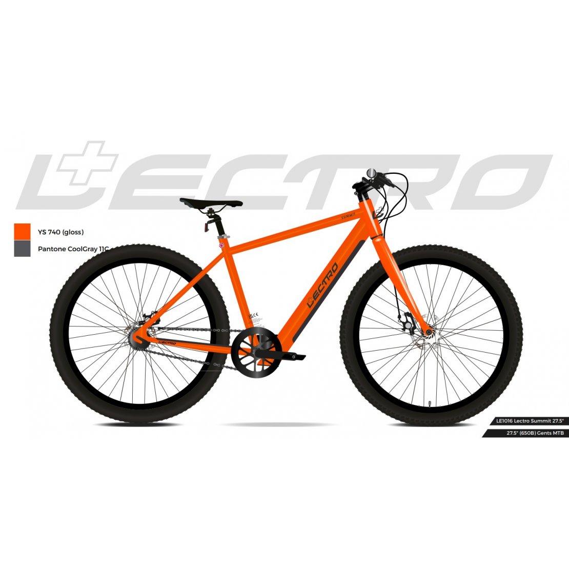 Lectro Summit Gents 36V 27.5 Alloy Electric Bike