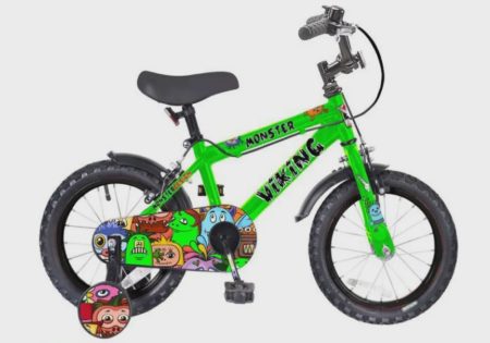 Viking Monster 14 inch Kids Bike Age 3-5 Years Old