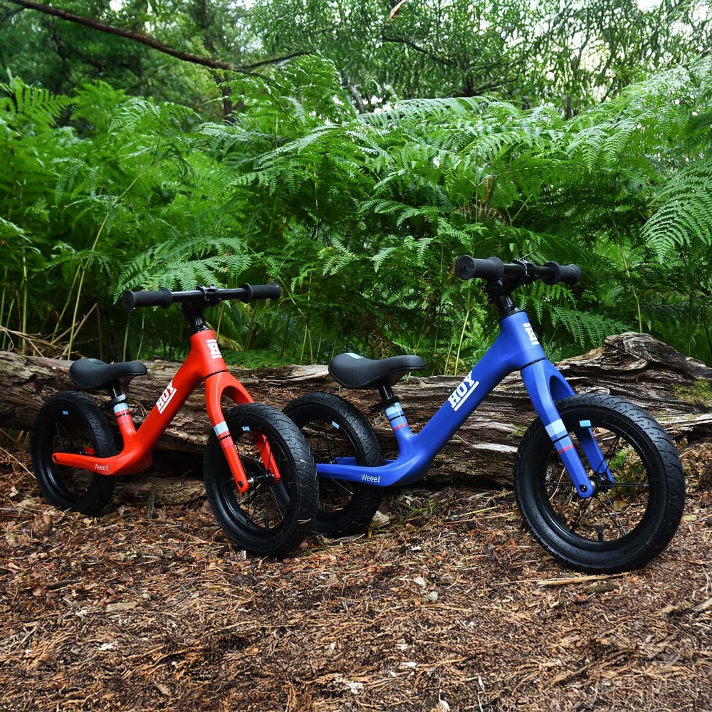 HOY Weee! 12" Balance Bike  Blue or Red