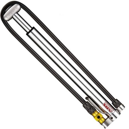 Lezyne - Micro Floor Drive HP - V2 ABS - SIlver