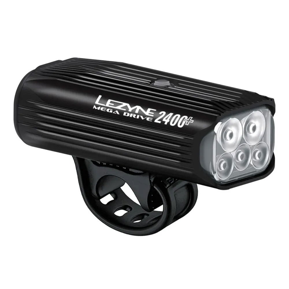 Lezyne - Mega Drive 2400+ Front - Black